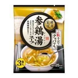 ポッカ 韓湯美味 参鶏湯スープ 3食入 ポッカコーポレーション