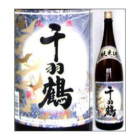 千羽鶴　純米酒　1800ml瓶　佐藤酒造　大分県　化粧箱なし【取寄商品】