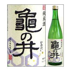 亀の井　純米酒　720ml瓶　亀の井酒造　大分県　化粧箱なし【取寄商品】