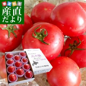 北海道より産地直送 下川町のスーパーフルーツトマト ＜北の極＞ 秀品 約800g　LからSサイズ（8玉から15玉）送料無料 とまと