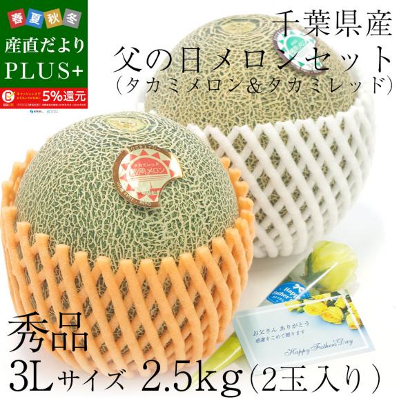 父の日ギフト 千葉県産 タカミメロンセット タカミメロン タカミレッド 秀品 3lサイズ 各1玉ずつ 2 5キロ 青肉メロン 赤肉メロンたかみめろん 産直だより Plus の通販 お取り寄せなら ぐるすぐり 父の日ギフト 千葉県産 タカミメロンセット タカミメロン タカミレッド 秀品 3lサイズ 各1玉ずつ 2 5キロ 青肉メロン 赤肉メロンたかみめろん 産直だより Plus の通販 お取り寄せなら ぐるすぐり
