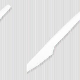 アサヒ徳島 特中ナイフ 16cm 白 バラ(個包装なし) 500本入