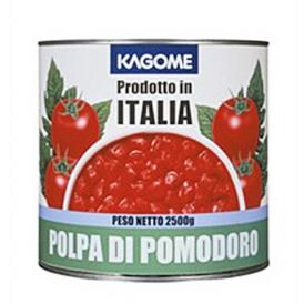 ダイストマト（イタリア産）　1号(固形1500g)×6缶/ケース　(カゴメ)