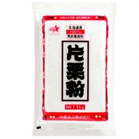 片栗粉（馬鈴薯澱粉）　1Kg×10袋/ケース　(丸星食品)