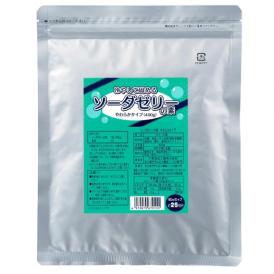 ソーダゼリーの素　やわらかタイプ　400g×4袋　(大島食品)