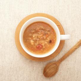 6種の豆と5種の雑穀がたっぷり！玉ねぎの甘みが「ギュッ」とつまった「食べるスープ」です