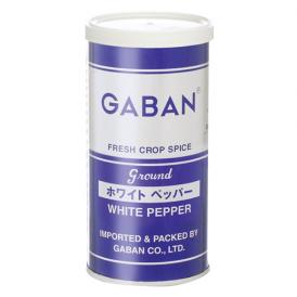 ギャバン）ホワイトペッパー（パウダー）　８０ｇ缶