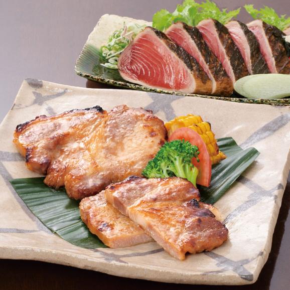 数量限定 四万十ポーク吟醸漬けと鰹たたきセット 土佐料理 司 ねぼけの通販 お取り寄せなら ぐるすぐり