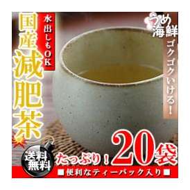 減肥茶 国産 ティーバッグ 20袋 8種類ブレンド 健康茶 げんぴ茶 お茶 ギフト 水出し可能