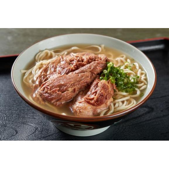 軟骨ソーキそば4食セット うみちか食堂の通販 お取り寄せなら ぐるすぐり