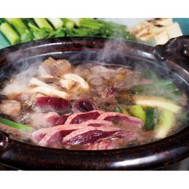 【冷凍】鍋用・天然真鴨スライスセット（１羽）濃縮だし付