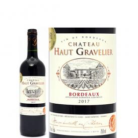 金賞 [2017] シャトー オー グラヴリエール 750ml (AOCボルドー フランス)  赤ワイン コク辛口 ワイン ^AOHG0117^