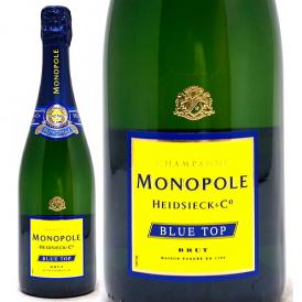 ブルー トップ ブリュット 750ml 箱なし 並行品 エドシック モノポール (シャンパン フランス シャンパーニュ) 白泡 コク辛口 ワイン ^VAEM06Z0^