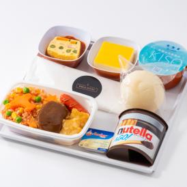 機内食セット “お子様向けのお食事” 食器付き