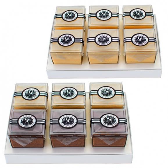 ギフト袋２枚とラッピングリボン付き プレーン６個入 プレーンとチョコ６個入 の２箱セット 江戸流行婦凛の通販 お取り寄せなら ぐるすぐり