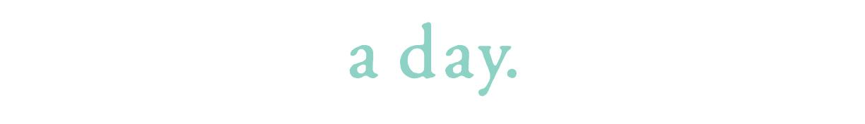 a day.